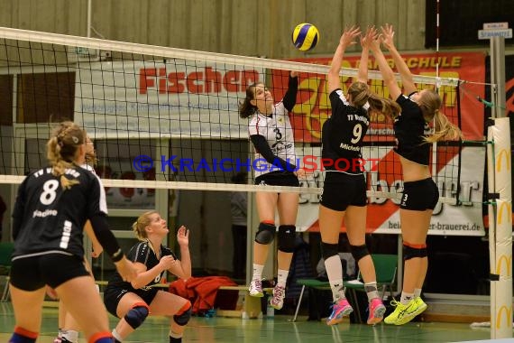 Volleyball Damen 3. Liga Süd SV Sinsheim gegen TV Villingen 23.10.2016 (© Siegfried)